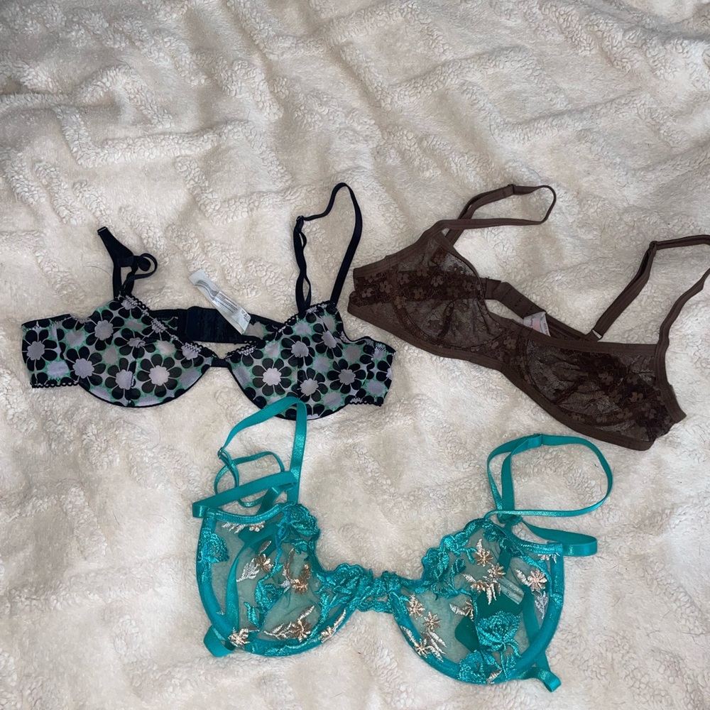 Underwire Mesh Bra Bundle